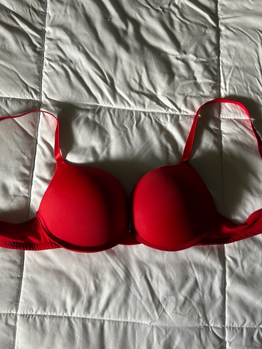 Frederick's of Hollywood Bold Red Padded Bra
